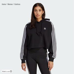 Adidas | Cropped Hoodie